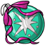 Turquoise Star Bauble