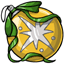 Yellow Star Bauble