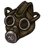 Black And Silver Gas Mask