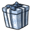 Icy Blue Snowdrift Giftbox