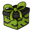 Empty Green Bat Morostide Gift-Box