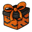Empty Orange Bat Morostide Gift-Box
