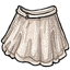 Giselle Rosebud Lace Skirt