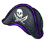 Purple Pirate Bicorn Hat