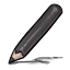 Black Colored Pencil