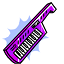 Purple Keytar