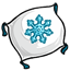 Decorative Snowflake Pillow