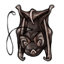 Inverted Bat Figurine