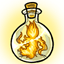 Yellow Bottled Fire Spirit