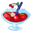 Cherry Ice Dessert