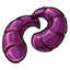 Curved Purple Horns