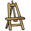 Unstained Easel