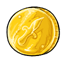 Gold Flipper Coin