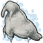 Walrus Ice Rock Totem