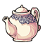 Porcelain Lace Teapot