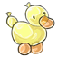 Yellow Little Duck Balloon