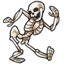 Spooky Skeleton Doll