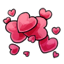 Pile of Heart Confetti