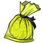 Yellow Bagged Popcorn Ball