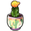 Plain Potted Cactus