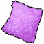 Purple Fuzzy Pillow
