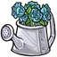 Blue Rose Watering Can