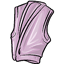 Lilac Single Button Vest