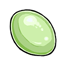 Green Solid Hidey Egg