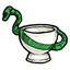 White Snake Teacup