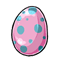 Pink Spotted Hidey Egg