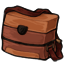 Brick Leather Messenger Bag