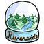 Riverside Souvenir Snow Globe