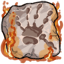Bearded Dragon Fire Rock Totem
