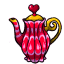 Love Filled Teapot