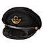 Black Officer Cap
