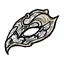 Silver Laced Masquerade Mask
