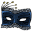 Lacy Blue Mask