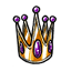 Purple Mini Jeweled Crown