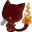 Fireside Blob Kitty