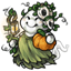 Gourd Witch Costumed Ghost