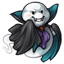 Vampire Costumed Ghost