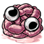 Pile of Intestines with Googly Eyes