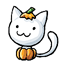 Pumpkin Blob Kitty