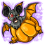 Bewitched Pumpkin Bat