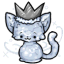 Snowy Blob Kitty