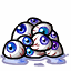 Pile of Blue Eyeballs