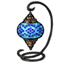 Blue Saheric Mosaic Lantern