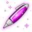 Pink Glowing Pen