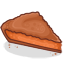 Sweet Potato Pie Slice