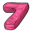 Pink 7th Subetaversary Plushie